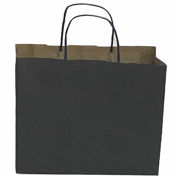 Kraft kağıt Çanta 25X12X31 Cm Lacivert 25 Adet