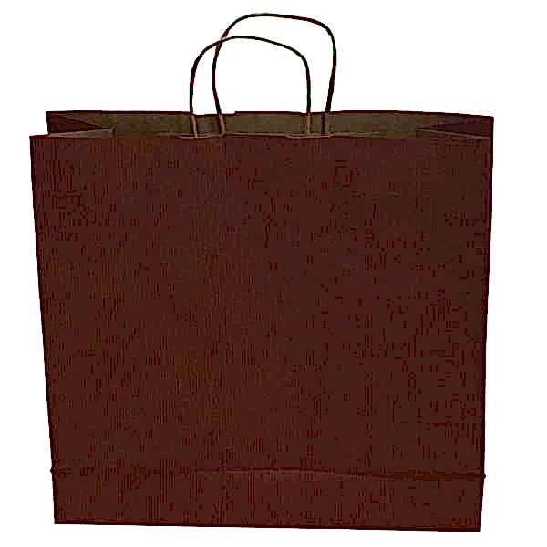 Kraft kağıt Çanta 25X12X31 Cm Kırmızı 50 Adet