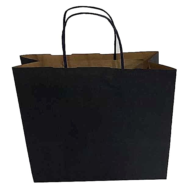 Kraft kağıt Çanta 25X12X31 Cm Zara Lacivert 25 Adet