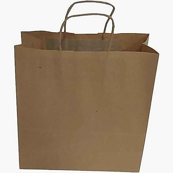 Kraft kağıt Çanta 32X12X41 Cm Kraft 25 Adet