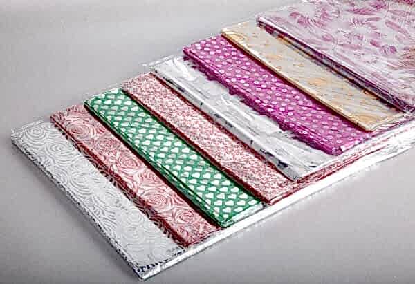 Hediye Ambalajı Bantlı Jelatin Paketleme Torbası 11 X 12 Cm Metalize Karışık Renkli 100 Lü 100 Paket Toplam 10.000 Adet