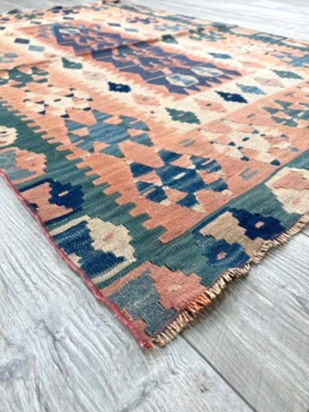 El Dokumasi Halı Kilim Yolluk Paspas Ölçü 156X105 Cm