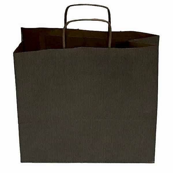 Kraft kağıt Çanta 32X12X41 Cm Gümüş 25 Adet