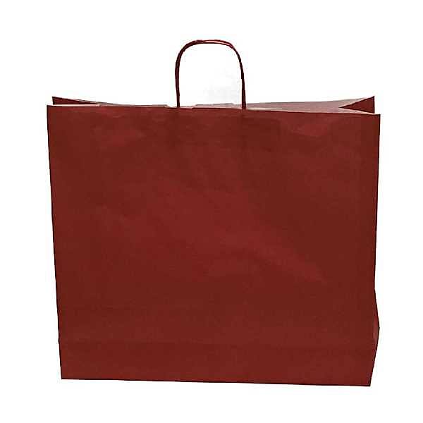 Kraft kağıt Çanta 19X8X24 Cm Kırmızı 50 Adet