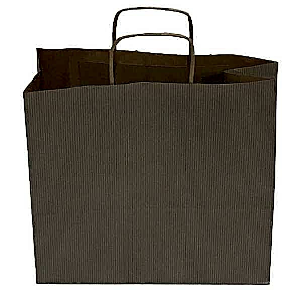 Kraft kağıt Çanta 45X14X50 Cm Gümüş 100 Adet