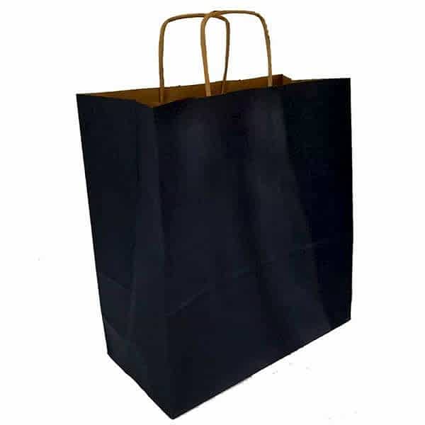 Kraft kağıt Çanta 45X14X50 Cm Lacivert Renk 100 Adet
