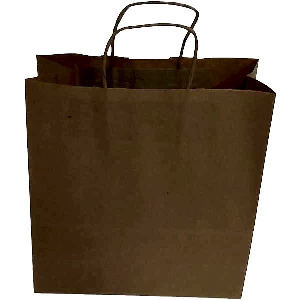 Kraft kağıt Çanta 32X12X41 Cm Kraft 50 Adet