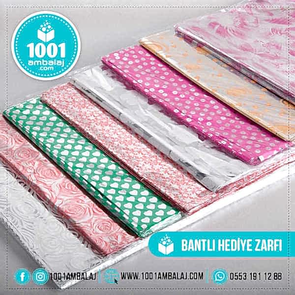 Hediye Torbası 30X45 Cm Metalize Karışık Renkli 100 Lü 1 Paket