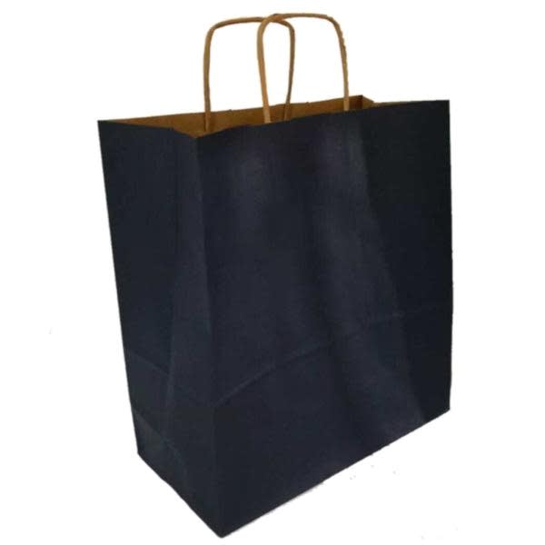 Kraft kağıt Çanta 45X14X50 Cm Lacivert Renk 50 Adet