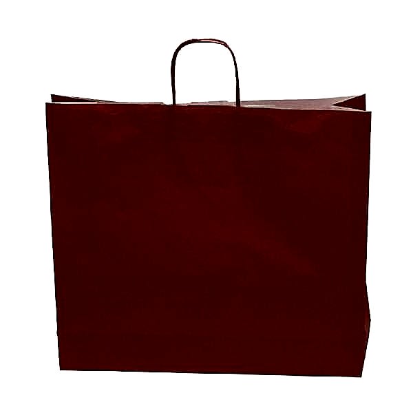 Kraft kağıt Çanta 45X14X50 Cm Kırmızı 50 Adet