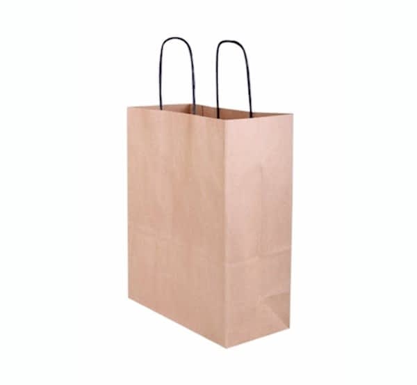 Kraft kağıt Çanta 50X13X40.5 Cm Kraft 100 Adet