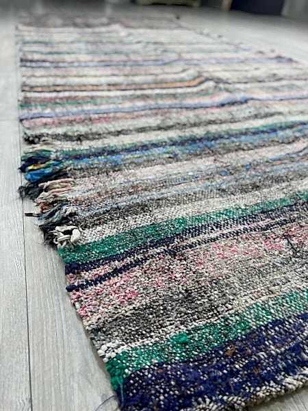 El Dokumasi Halı Kilim Yolluk Paspas Ölçü 302X134 Cm