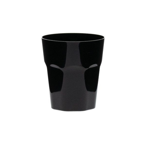 Bardak Polistiren G Tip 70 Ml Siyah Rubikap Rd.70 20 Adet