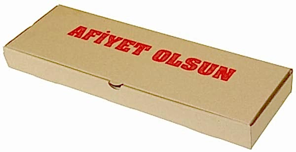 Pide Kutusu Sargizis 100 Adet 1001 Ambalaj