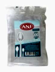 Plastik Kaşik Lüks 100 Adet