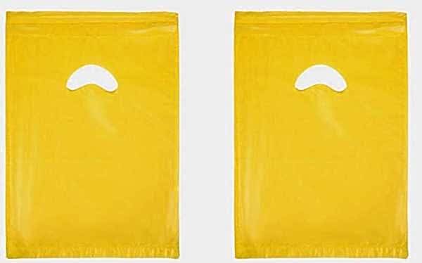 Blok Poşet 20X30 Cm Sari Renk No:0 500 Adet Naksan