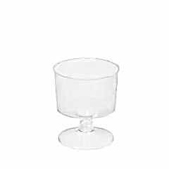 Bardak H Tip Ayakli 50 Ml Şeffaf Ayak Rubikap R.050 6 Adet