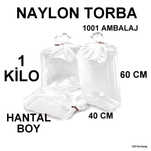 Naylon Torba 40X60 Cm Bakkaliye Torbasi1 Kilo