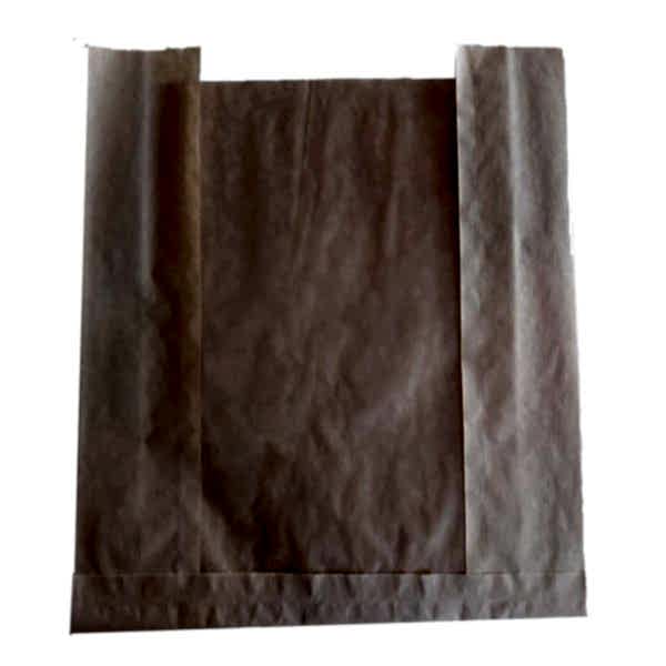 Kese Kağıdı Çizgili Şamua Kraft Pencereli 25X40 Cm 1 Kilo