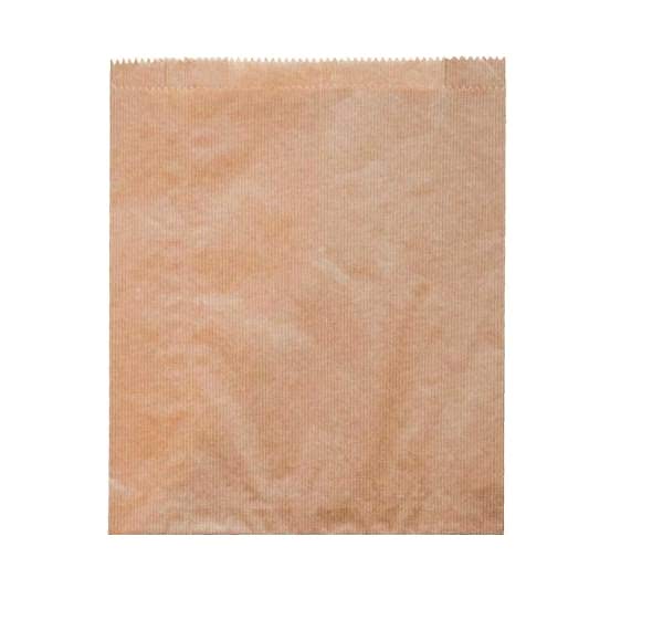 Kese Kağıdı Çizgili Şamua Kraft Hamburger 15X20 Cm 1 Kilo