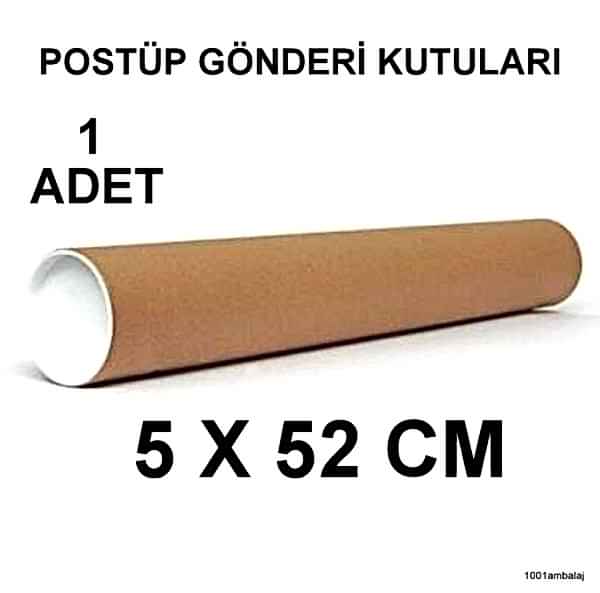 Postüp Gönderi Kutulari 5X52 Cm 1 Adet 1001 Ambalaj