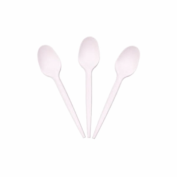Plastik Tatli Kaşiği 1,8 Gr Pla Naturel Rubikap Cu.D11 50 Adet