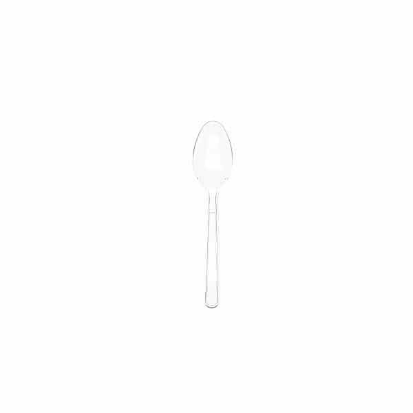 Plastik Tatli Kaşiği Şeffaf Rubikap Cu.350D 50 Adet
