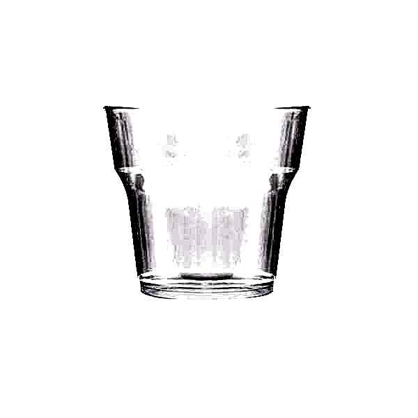 Kristal Bardak 180 Ml Şeffaf Polistiren Rubikap Kb.200 25 Adet