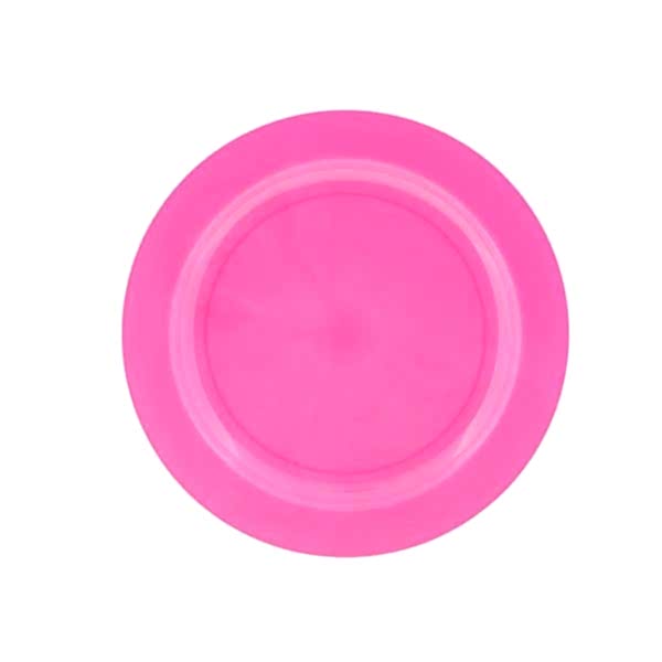 Plastik Tabak 26 Cm Pembe Rubikap Pl.R26 10 Adet