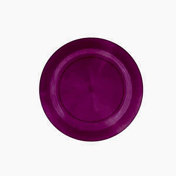 Plastik Tabak 23 Cm Pembe Rubikap Pl.R23 10 Adet