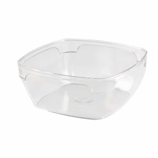 Kristal Kare Kase 300 Ml Şeffaf Rubikap Sb.D11 12 Adet