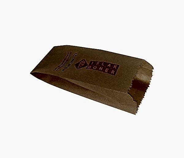 Kese Kağıdı Yağlı Firma Baskılı Dürüm 1 Kilo