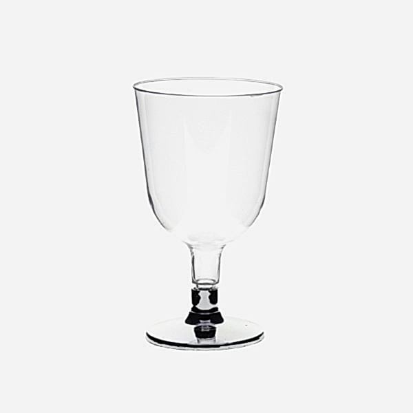 Ayakli Kadeh 150 Ml Silverline Gümüş Ayak Rubikap R.150 6 Adet