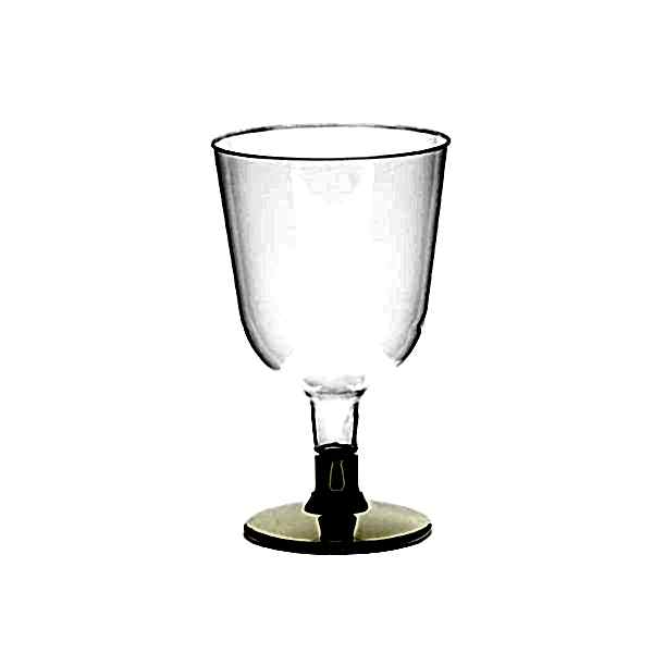 Ayakli Kadeh 150 Ml Metalize Altın Ayak Rubikap R.150 6 Adet
