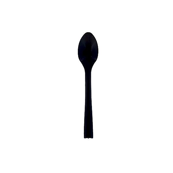 Plastik Kaşik Gravity Siyah Rubikap Cu.700S 50 Adet