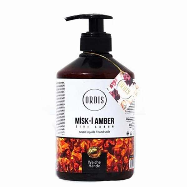 Sivi El Sabun 500 Ml Misk-İ Amber Orbis 1 Adet