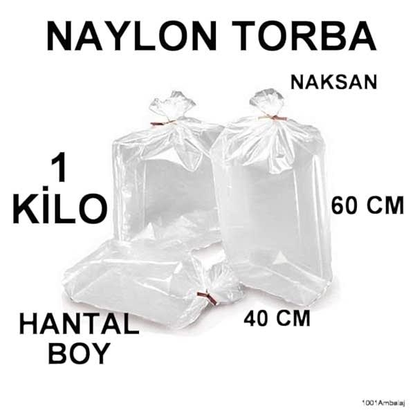 Naylon Torba 40X60 Cm Bakkaliye Torbası 1 Kilo Naksan