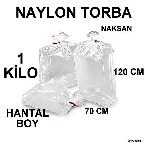 Naylon Torba 70X120 Cm Bakkaliye Torbası 1 Kilo Naksan