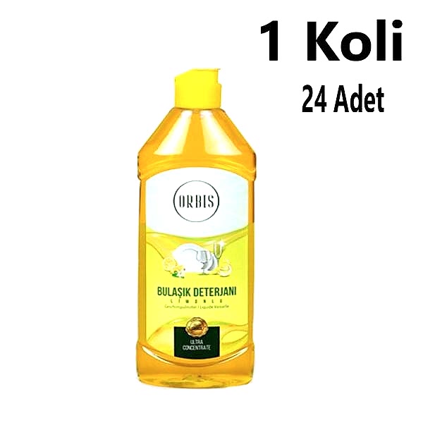 Bulaşik Deterjani 750 Ml Limon Orbis 16 Adet 1 Koli