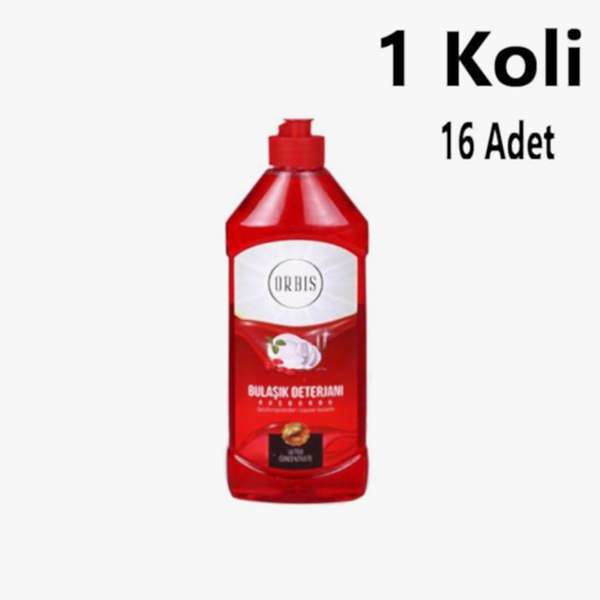 Bulaşik Deterjani 750 Ml Kuşburnu Orbis 16 Adet 1 Koli