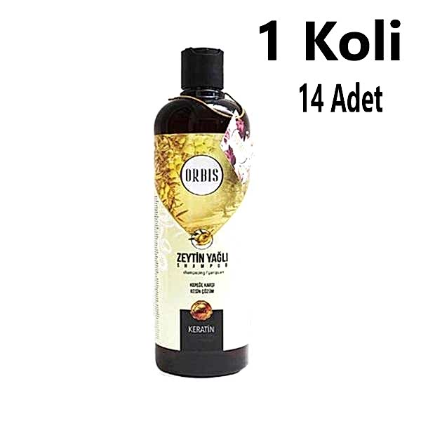 Şampuan 700 Ml Zeytin Yağlı Orbis 14 Adet 1 Koli