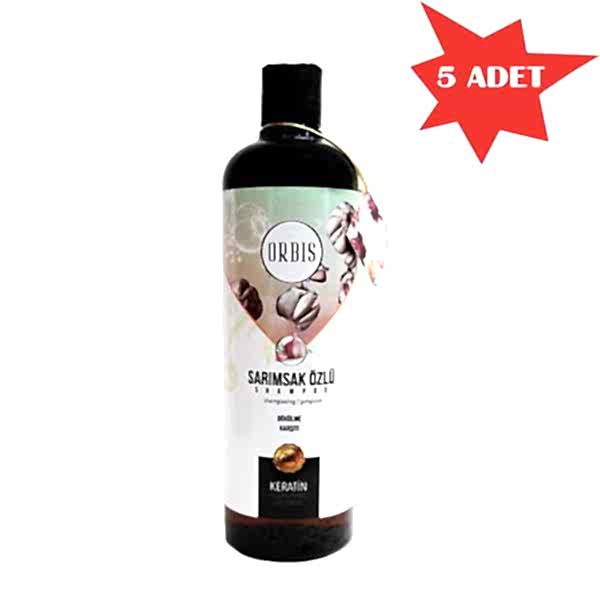 Şampuan 700 Ml Sarımsak Orbis 5 Adet