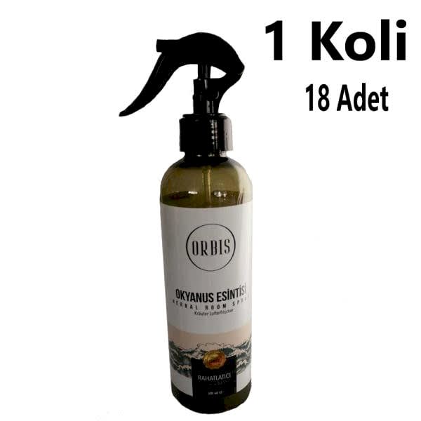Oda Kokusu 400 Ml Okyanus Orbis Sprey 18 Adet 1 Koli