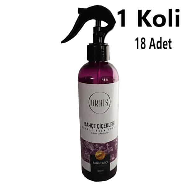 Oda Kokusu 400 Ml Bahçe Çiçek Orbis 18 Adet 1 Koli