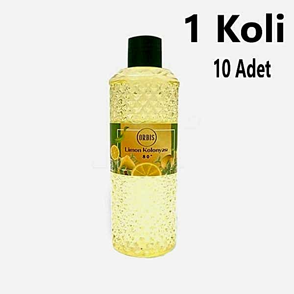 Kolonya 900 Ml Limon Orbis 10 Adet 1 Koli