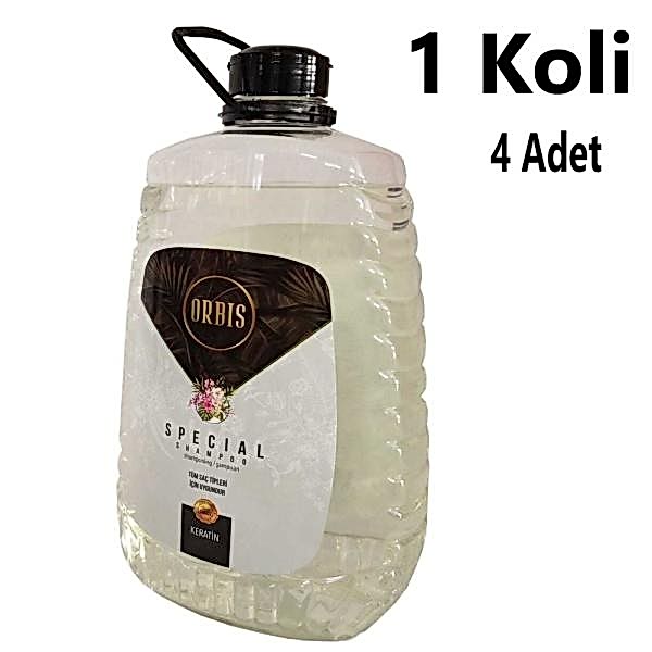 Şampuan 4 Litre Special Orbis 4 Adet 1 Koli