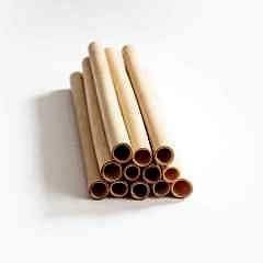 Ahşap Pipet Sazlik Boy 20 Cm Çap 7-10 Mm 100 Adet