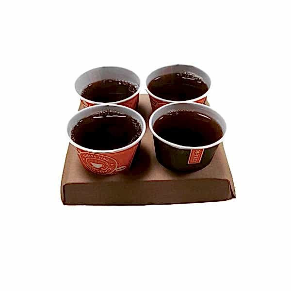 Viyol Bardak Taşima 4 Lü Karton 100 Adet 1001 Ambalaj