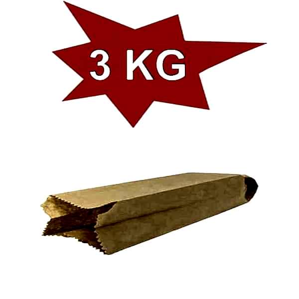 Kese Kağıdı Çizgisiz Şamua Kraft Dürüm 3 Kilo