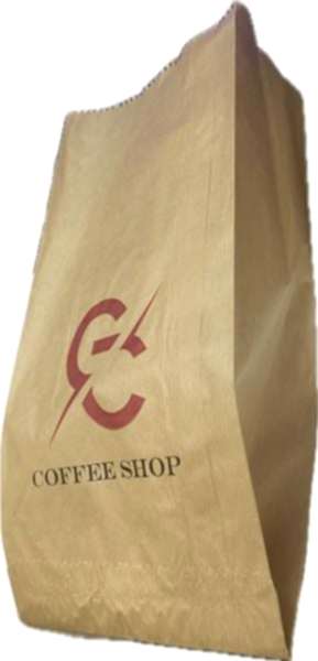 Fırsat Ürünü Kese Kağıdı Çizgili Baskısız Şamua Kraft Coffe Shop 15 X 33 1 Koli 15 Kilo